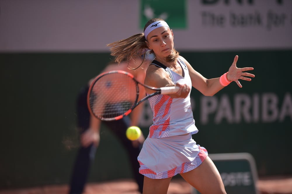 Aleksandra Krunic, 2e tour, qualifications, Roland-Garros 2022
