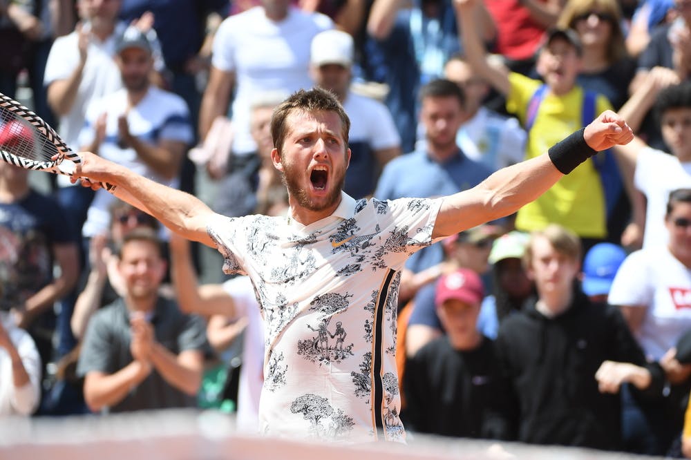 Corentin Moutet - Roland-Garros 2019 - 2e tour