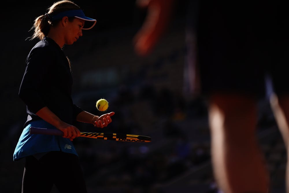 Danielle Collins, Roland-Garros 2020, quarts de finale