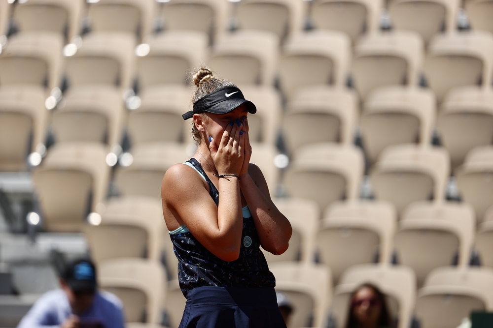 Lucie Havlickova, Roland Garros 2022, girls' singles final