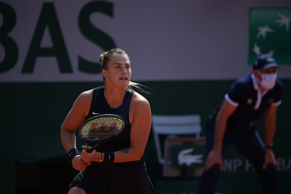 Aryna Sabalenka, Roland Garros 2021, first round