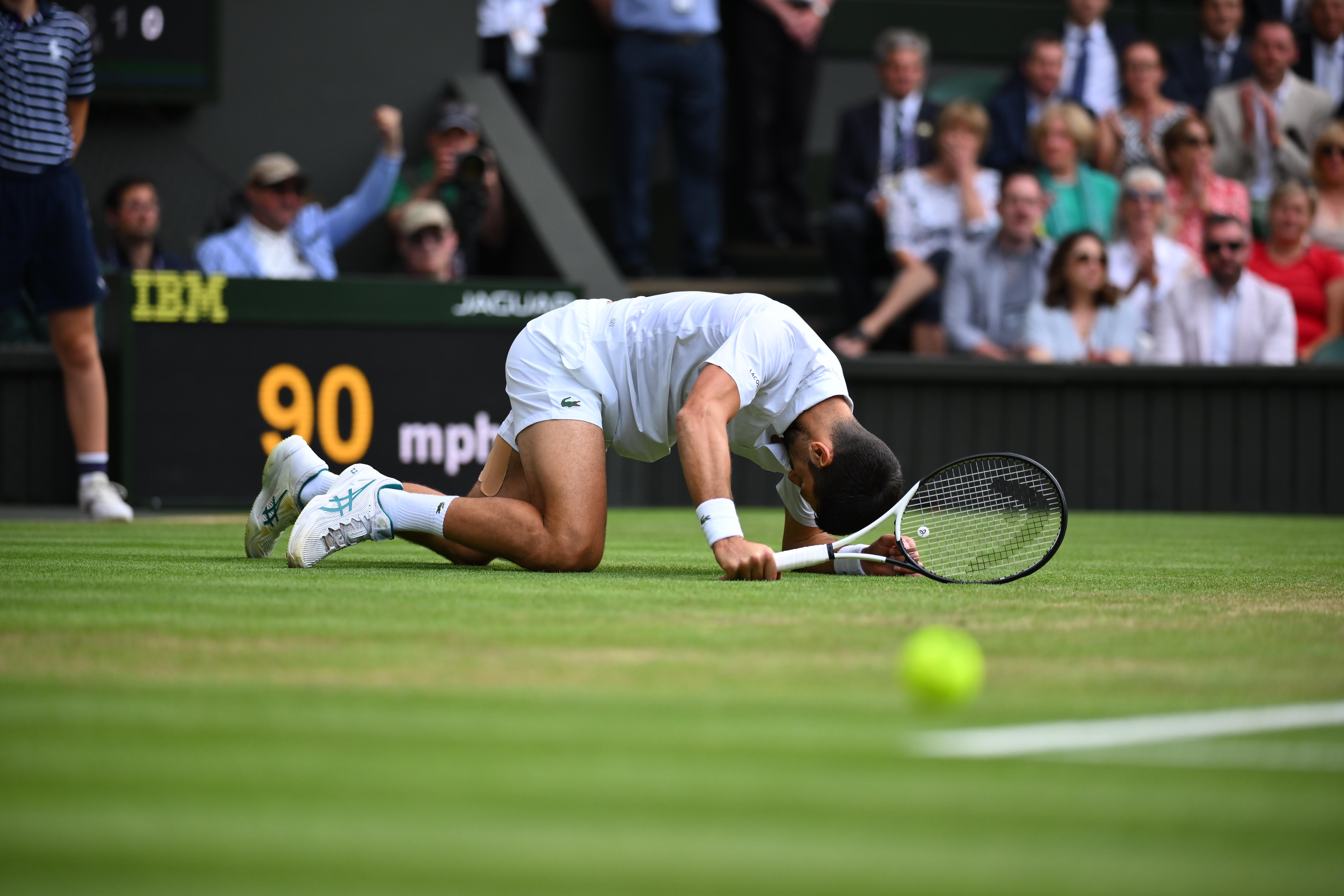 Novak Djokovic / Finale Wimbledon 2023
