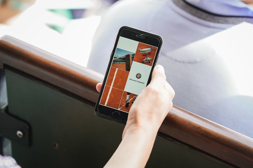 Roland-Garros App Smartphone