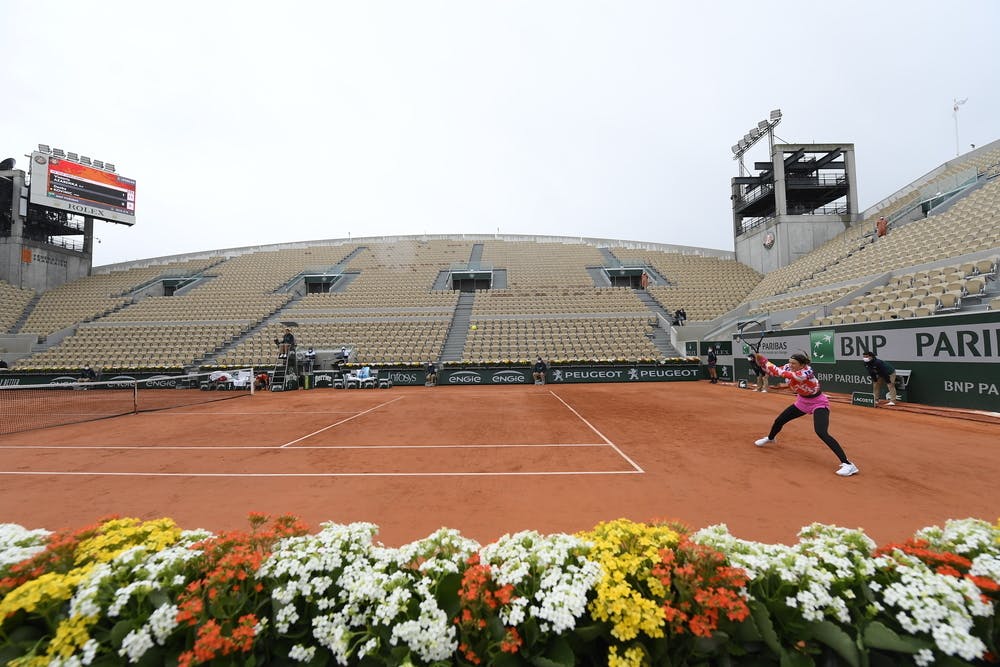 Victoria Azarenka, Court Suzanne-Lenglen, Roland Garros 2020, first round