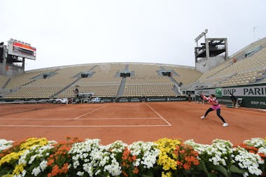 Victoria Azarenka, Court Suzanne-Lenglen, Roland Garros 2020, first round