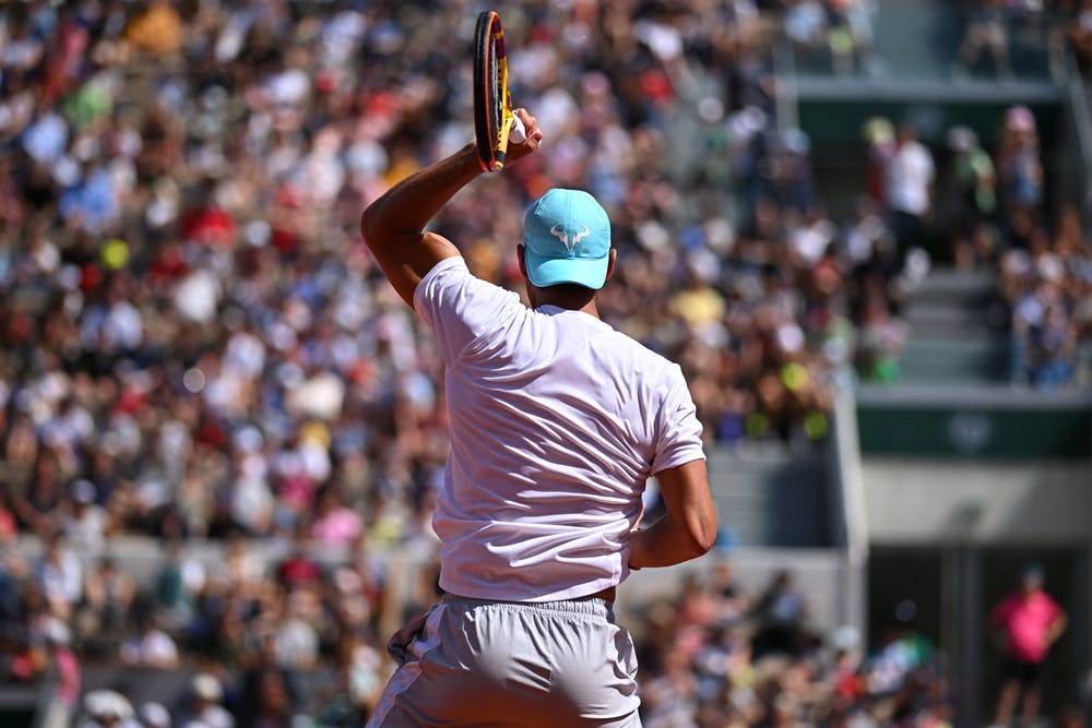 Rafael Nadal, Journée des Enfants, entraînement, court Suzanne-Lenglen, Roland-Garros 2022