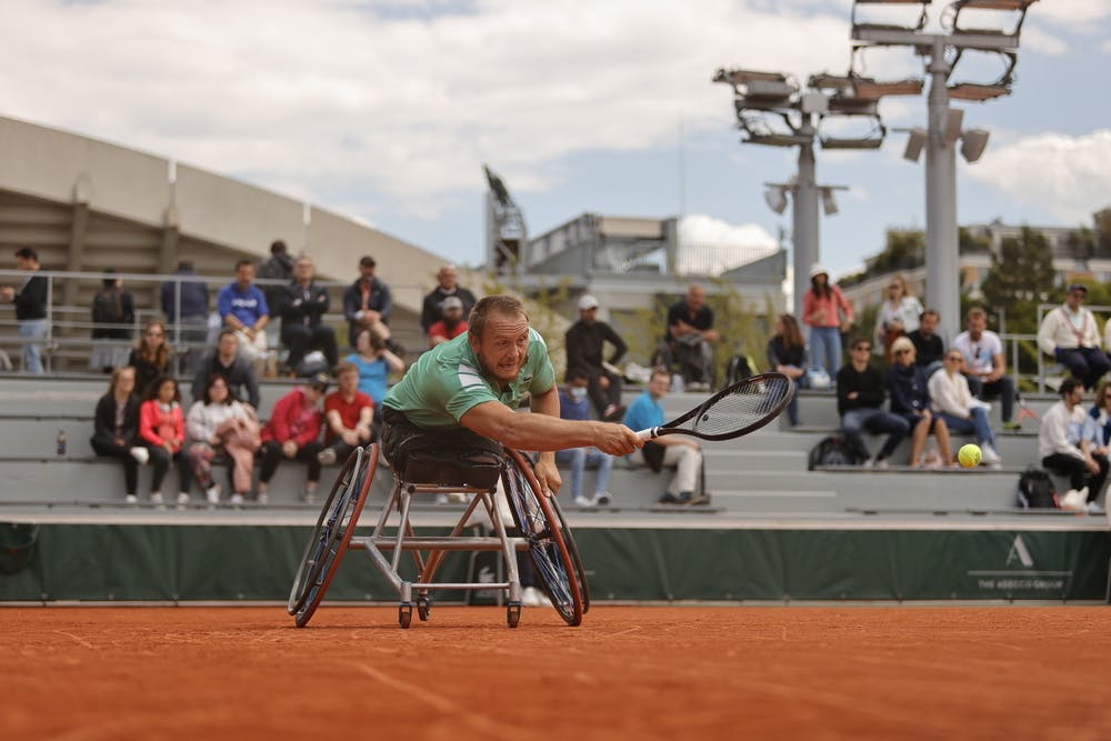 Nicolas Peifer, tennis-fauteuil, premier tour, messieurs, Roland-Garros 2022 
