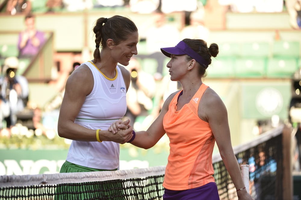 Andrea Petkovic, Simona Halep, Roland Garros 2014