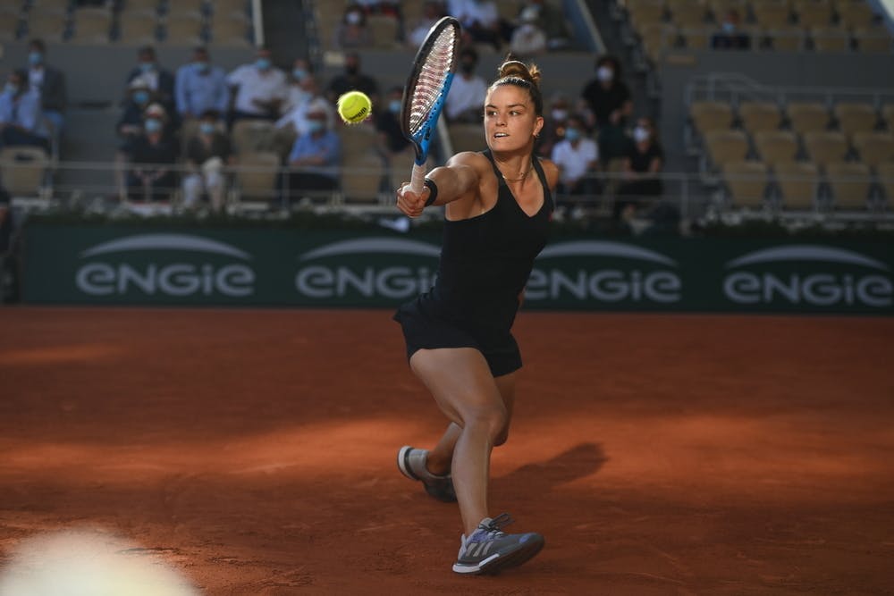 Maria Sakkari, Roland-Garros 2021, semi-final