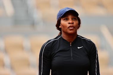 Serena Williams, Roland Garros 2021, practice