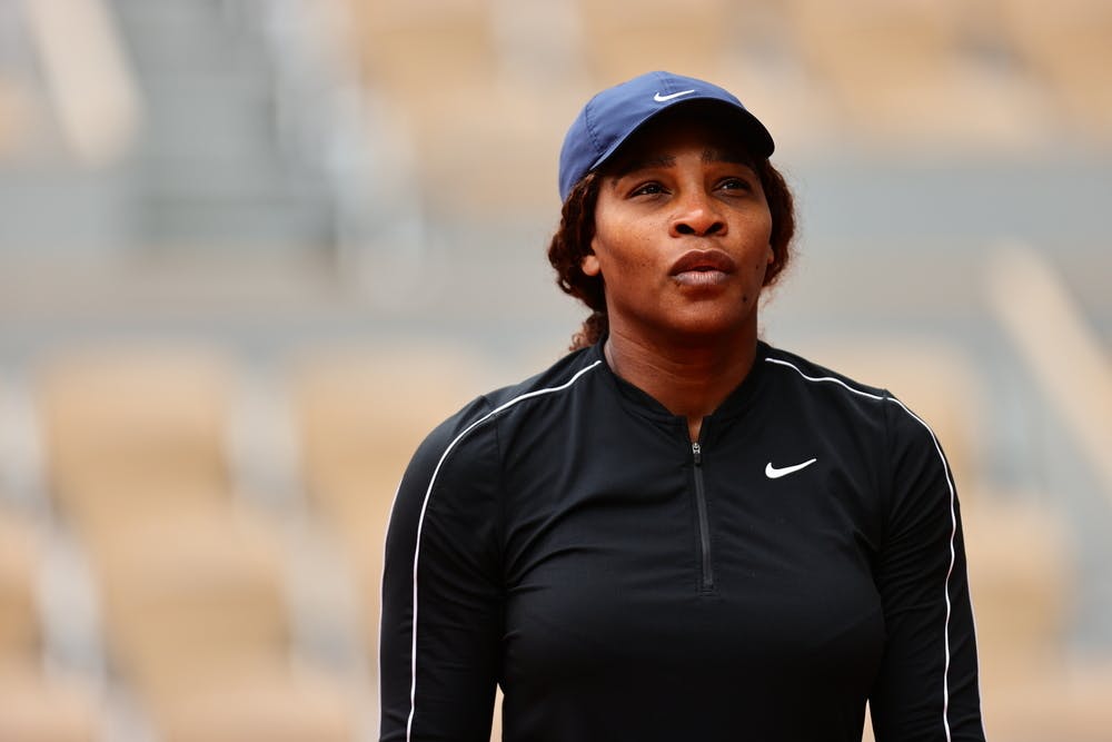 Serena Williams, Roland Garros 2021, practice