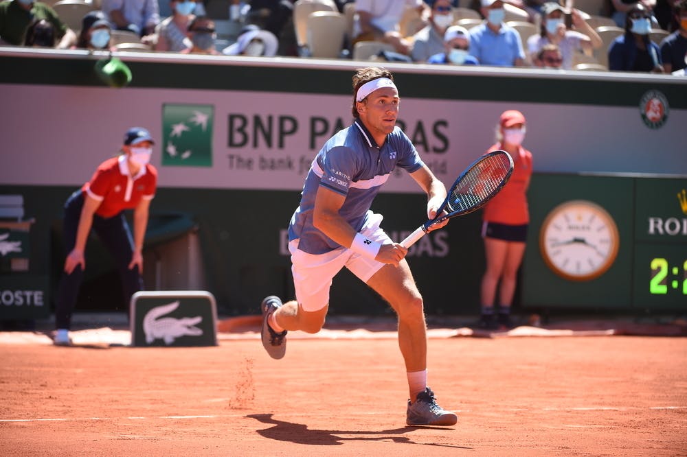 Casper Ruud, Roland Garros 2021, first round