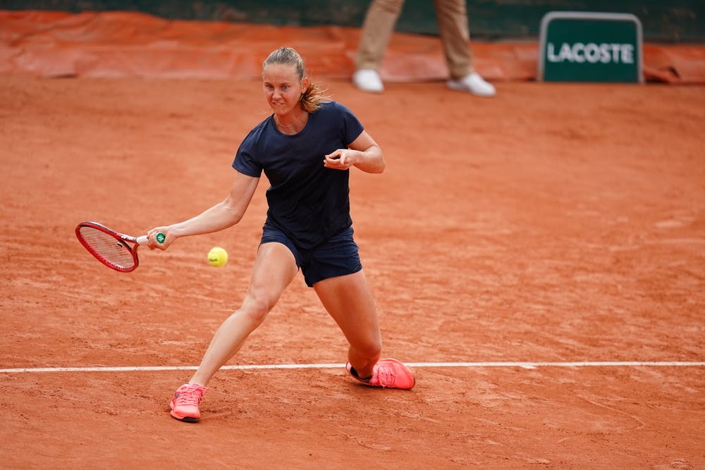 Fiona Ferro, Roland-Garros 2020, 1er tour