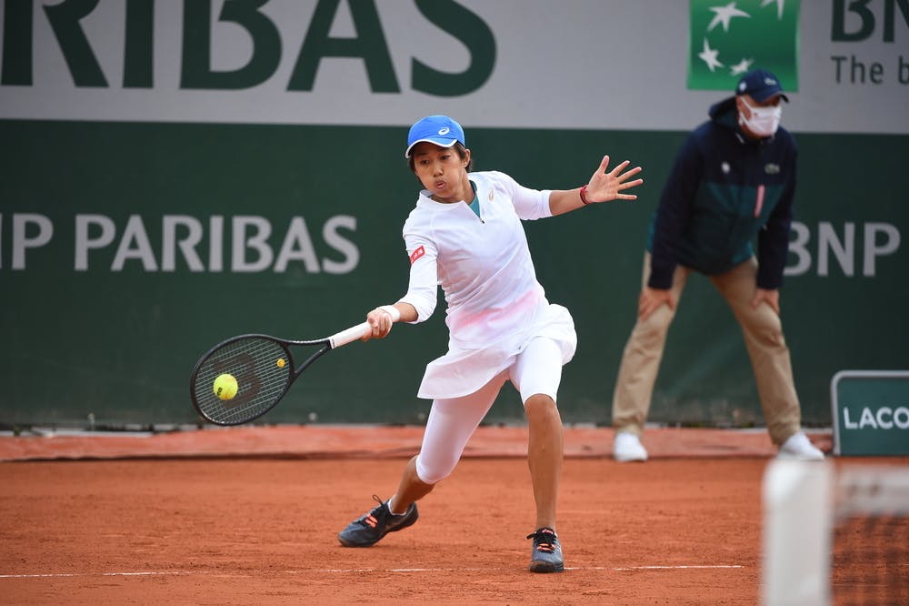 Shuai Zhang, Roland Garros 2020, first round