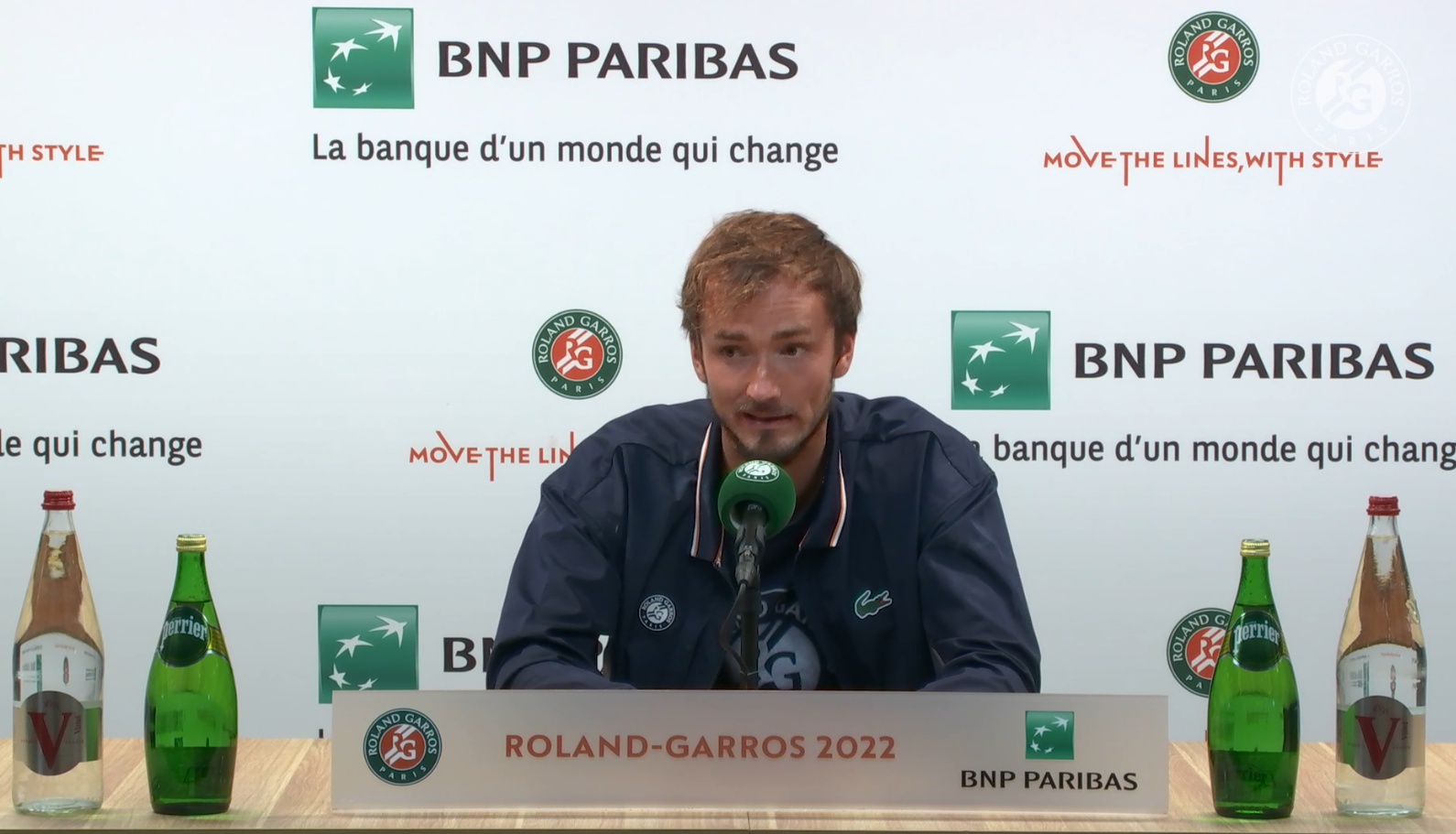 Daniil Medvedev, R3, Roland-Garros 2022