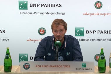 Daniil Medvedev, R3, Roland-Garros 2022