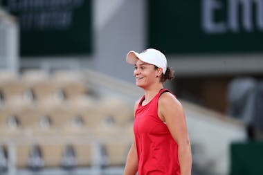 Ashleigh Barty, Roland Garros 2021, practice