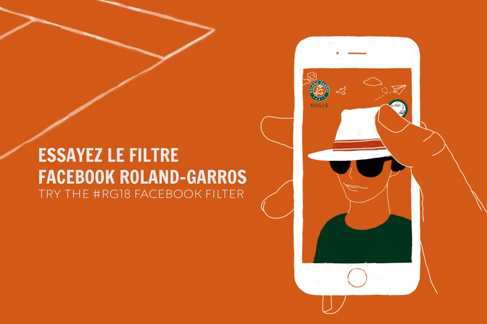 filtre facebook Roland-Garros 2018