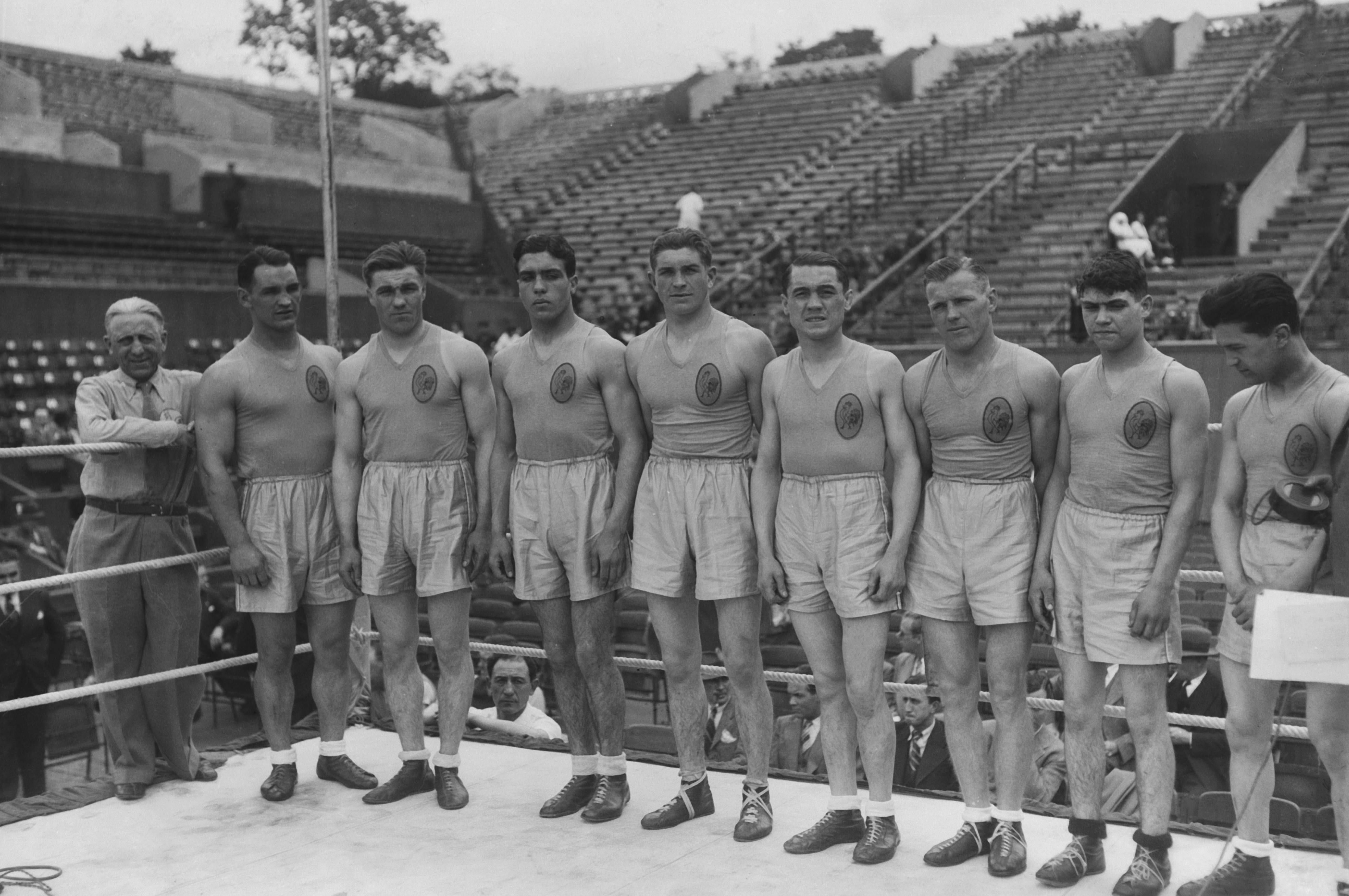 14-15 juin 1935 - Boxe Tournoi préolympique Roland-Garros