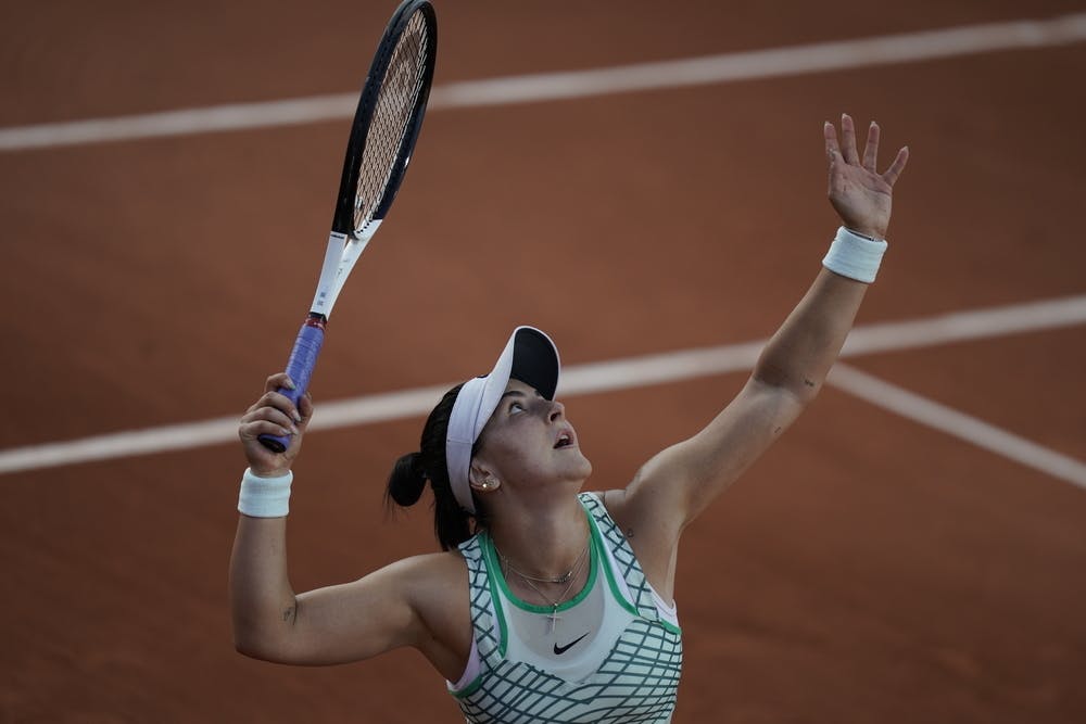 Bianca Andreescu, deuxième tour, Court 14, Roland-Garros 2023