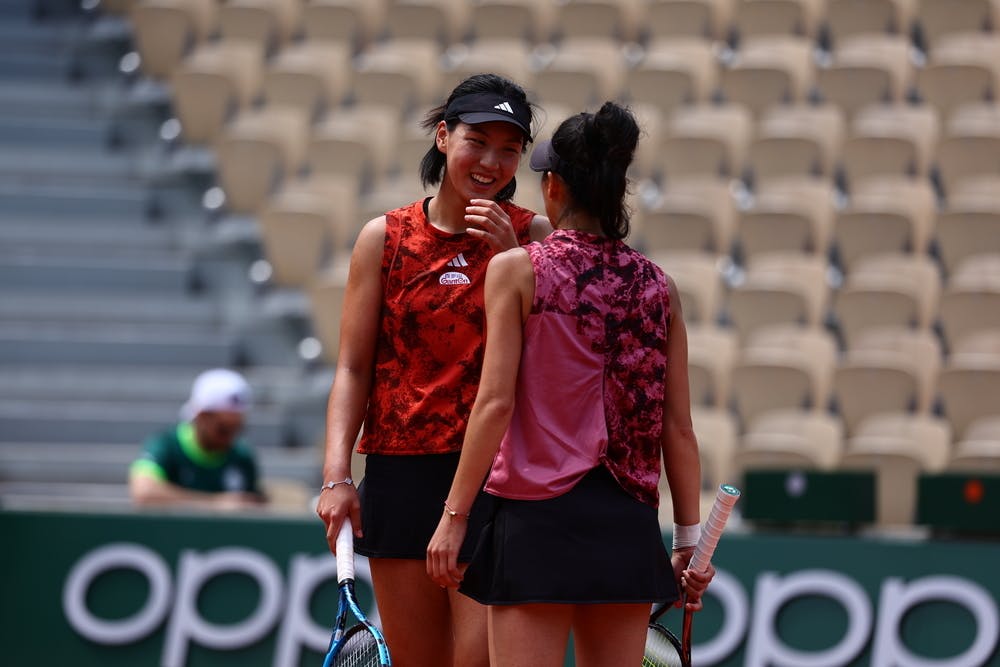 Wang Xinyu, Hsieh Su-Wei, semi-final, women's doubles, Roland-Garros 2023