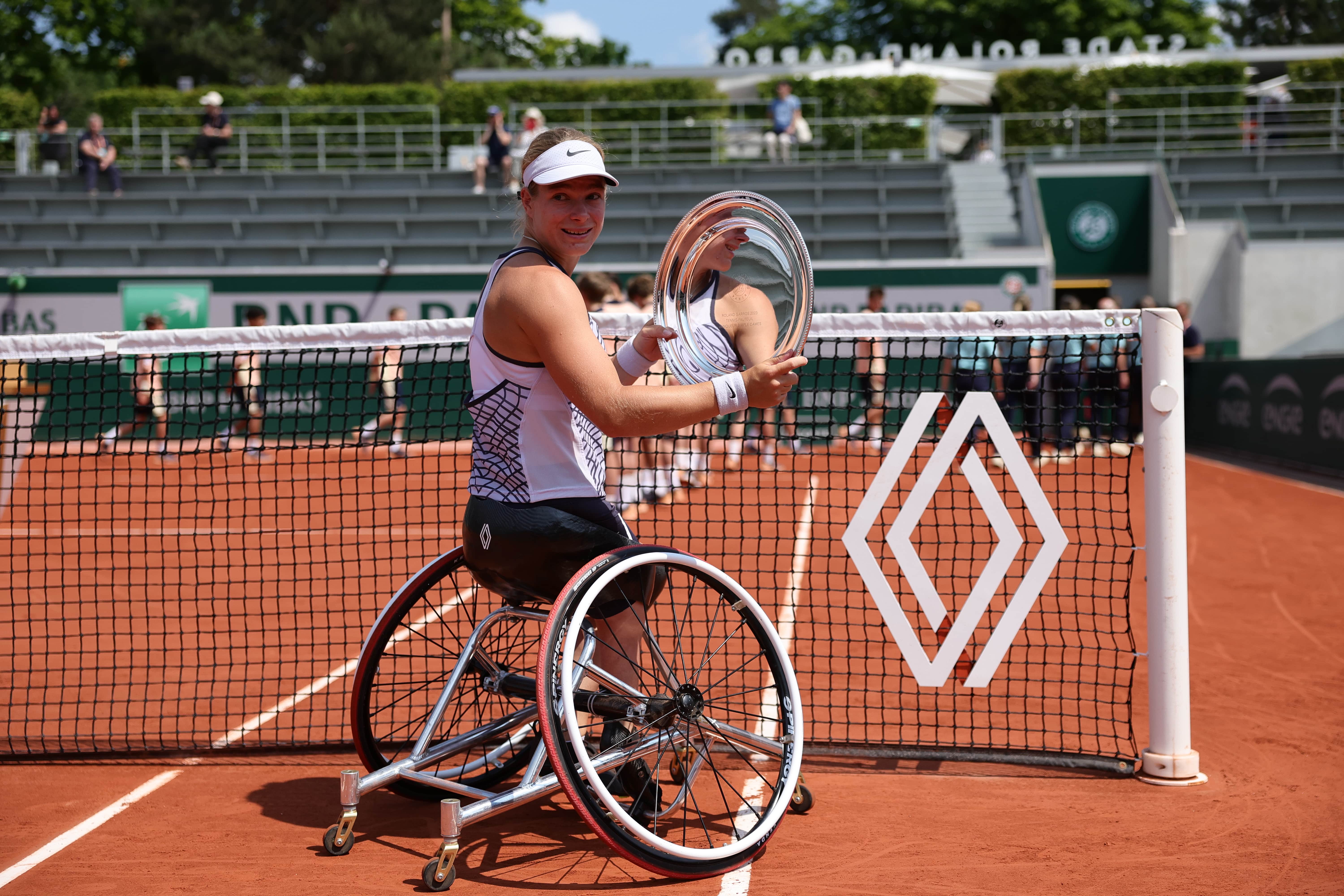 Diede de Groot, finale, tennis-fauteuil, simple dames, Roland-Garros 2023