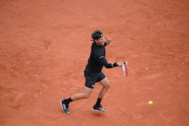 Dominic Thiem, Roland-Garros 2020, quarts de finale