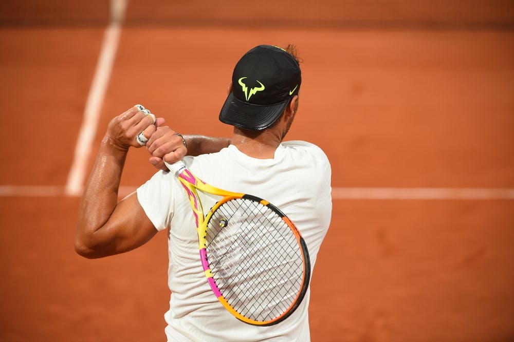 Rafael Nadal, Roland-Garros 2020, practice