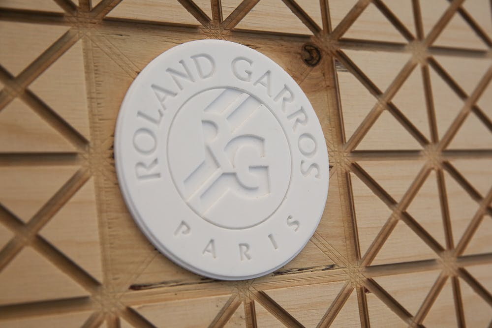 Logo Roland-Garros during Roland-Garros 2019