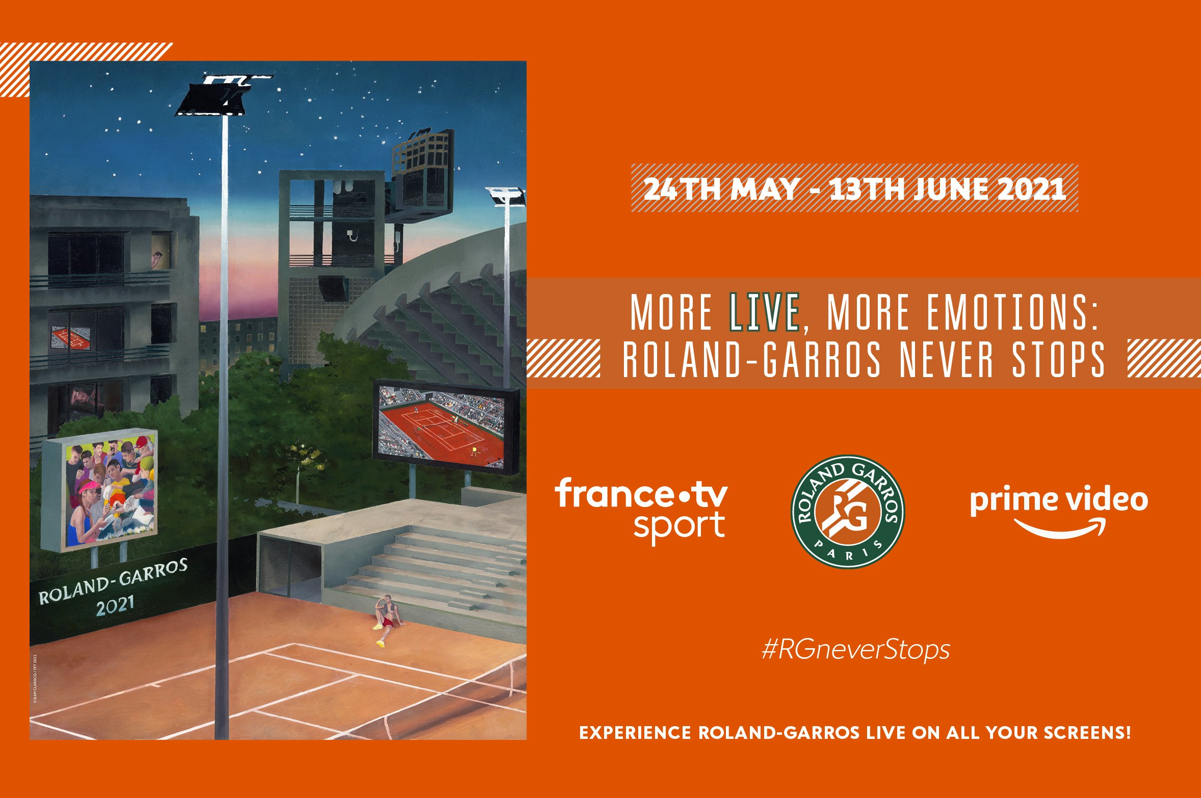 Roland-Garros 2021 broadcast where and how to watch the tournament? - Roland-Garros