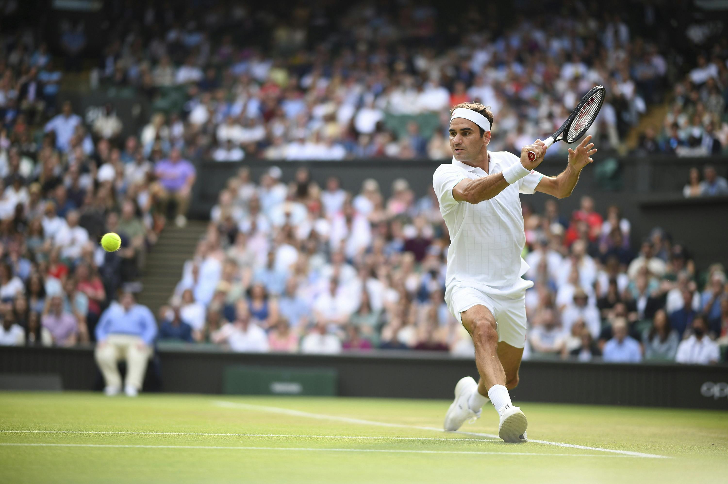 Roger Federer / Wimbledon 2021