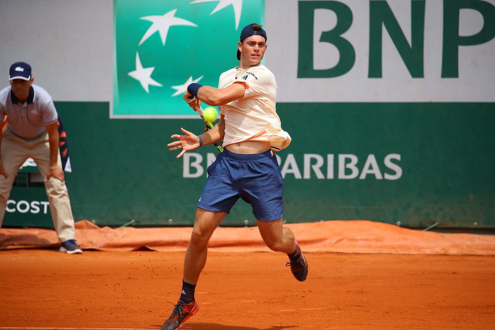 Maximilian Marterer Roland-Garros 2018.