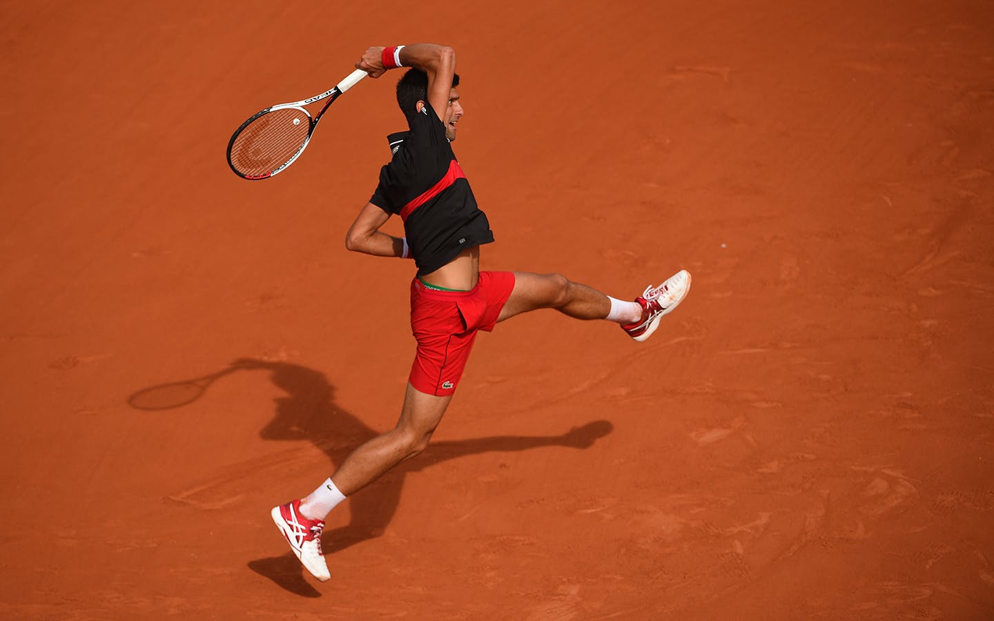 Novak Djokovic, Roland Garros 2018, Simple Messieurs, 1/8 de Finale