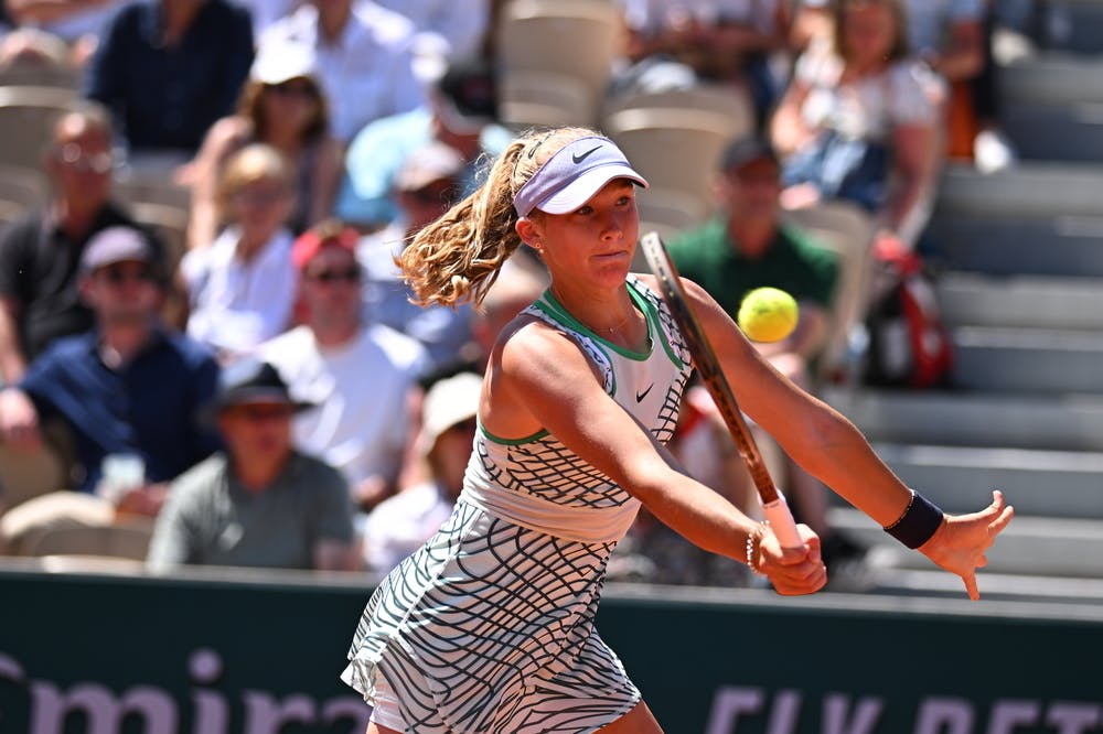 Mirra Andreeva, 2e tour, Roland-Garros 2023