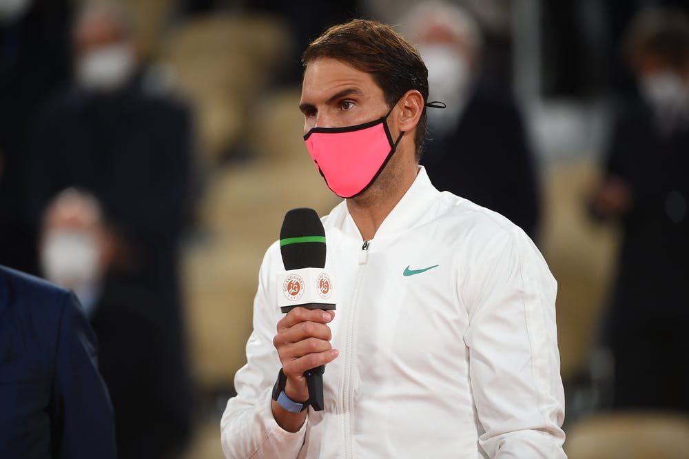 Rafael Nadal, Roland Garros 2020, final, speech