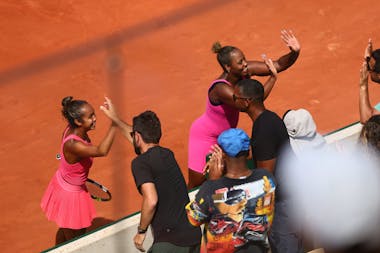 Leylah Fernandez, Taylor Townsend, Roland-Garros 2023, women's doubles semi-final