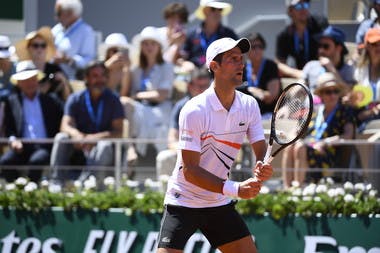 Novak Djokovic third round Caruso Roland Garros 2019