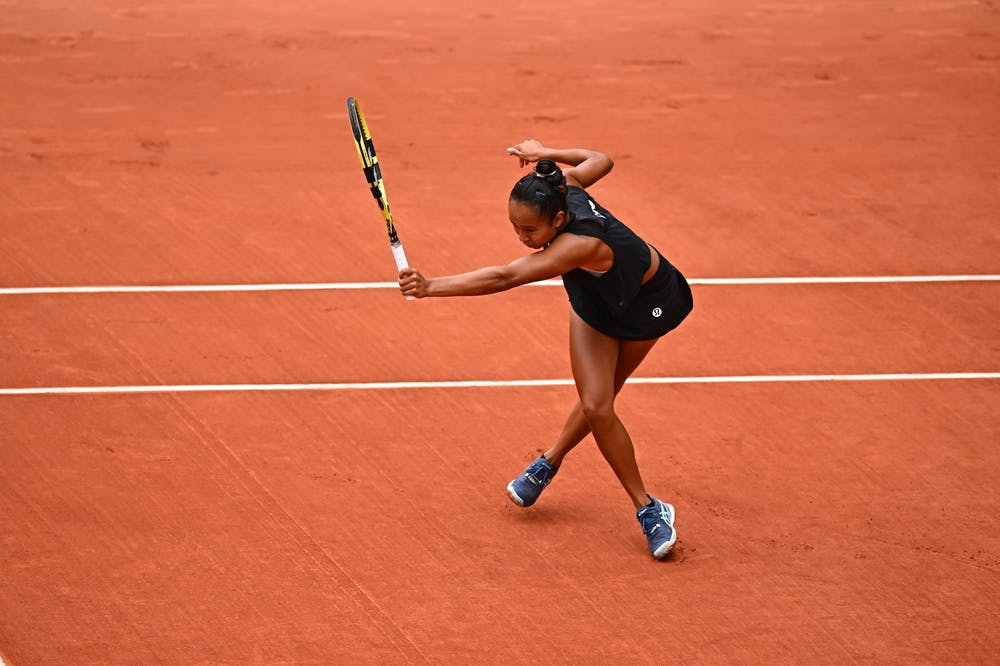Leylah Fernandez, 3e tour, Roland-Garros 2022