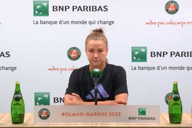 Carolina Muchova, fourth round, Roland-Garros 2023
