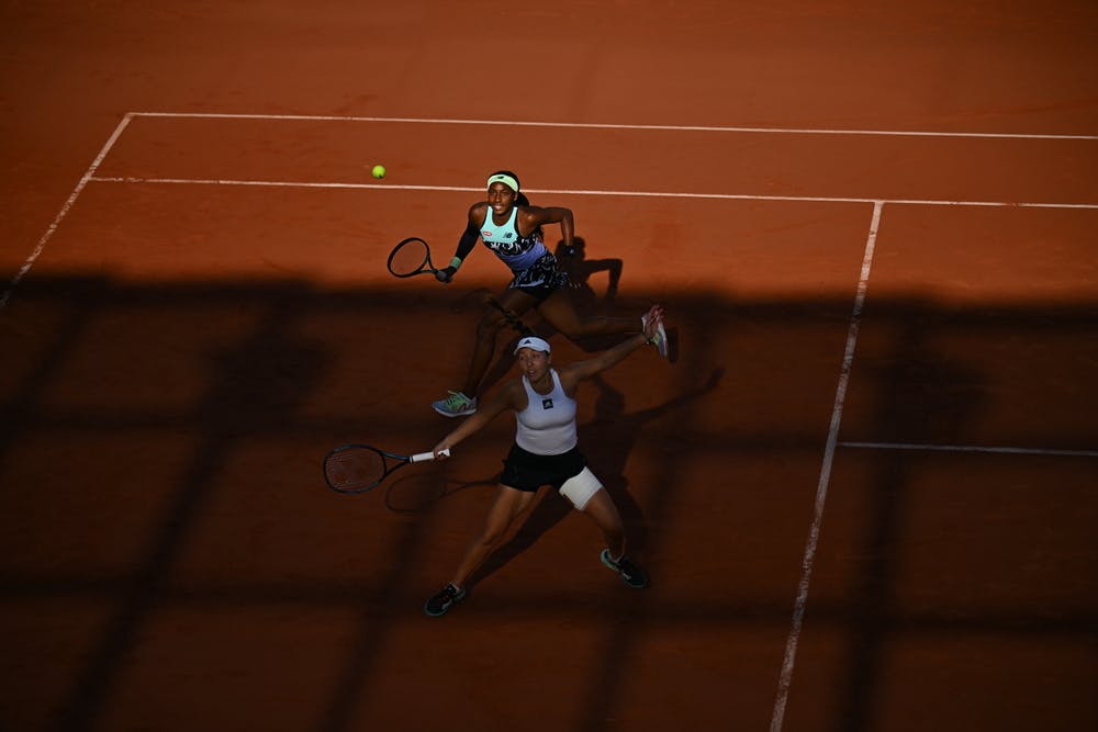Coco Gauff, Jessica Pegula, Roland Garros 2022, women's doubles quarter-finals