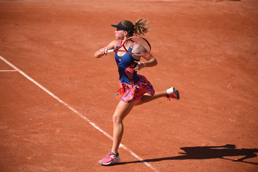 Carole Monnet, Roland Garros 2020, qualifying first round