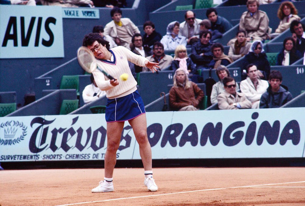 Billie Jean King / Roland-Garros