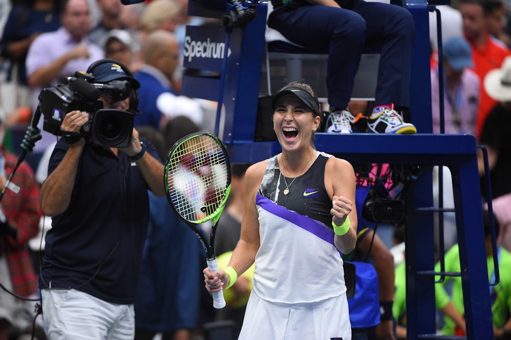 All smile for Belinda Bencic at the 2019 US Open