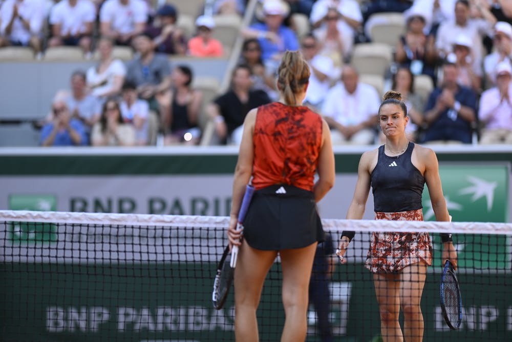 Maria Sakkari, Karolina Muchova, 1er tour, Roland-Garros 2023