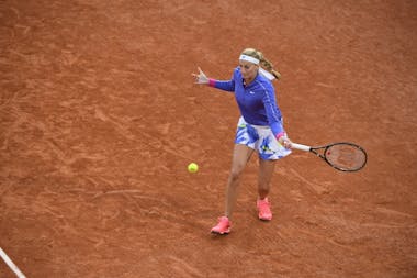 Petra Kvitova, Roland-Garros 2020, huitièmes de finale