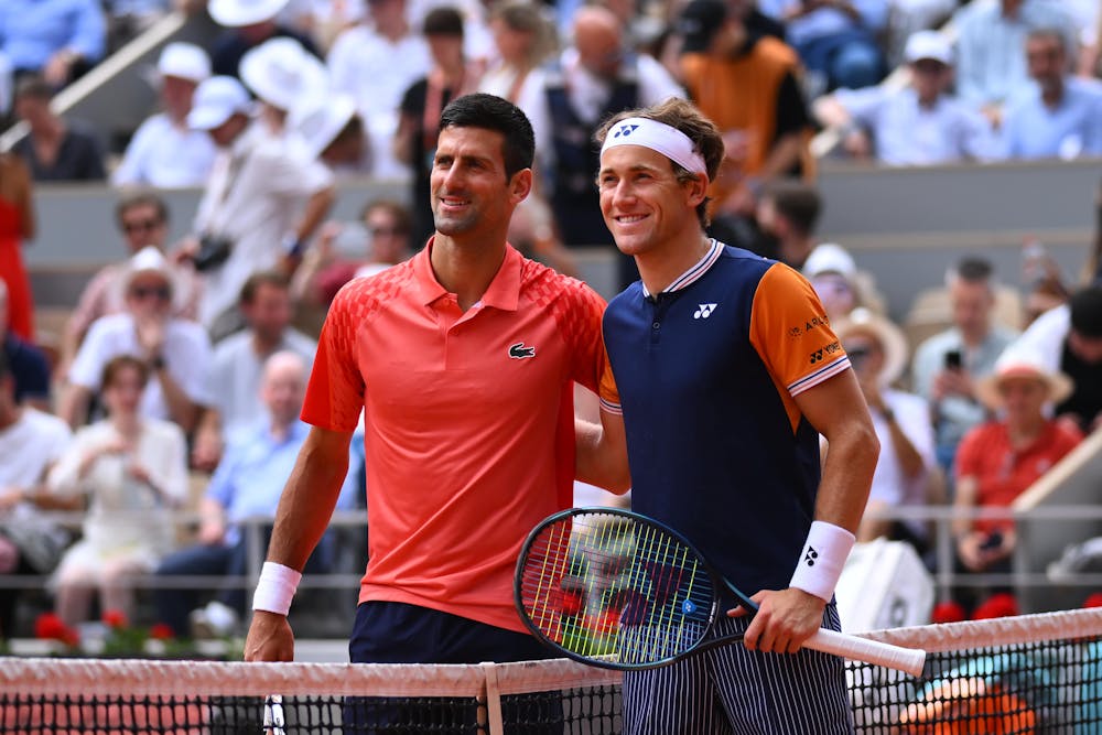 Novak Djokovic, Casper Ruud, finale, Roland-Garros 2023 