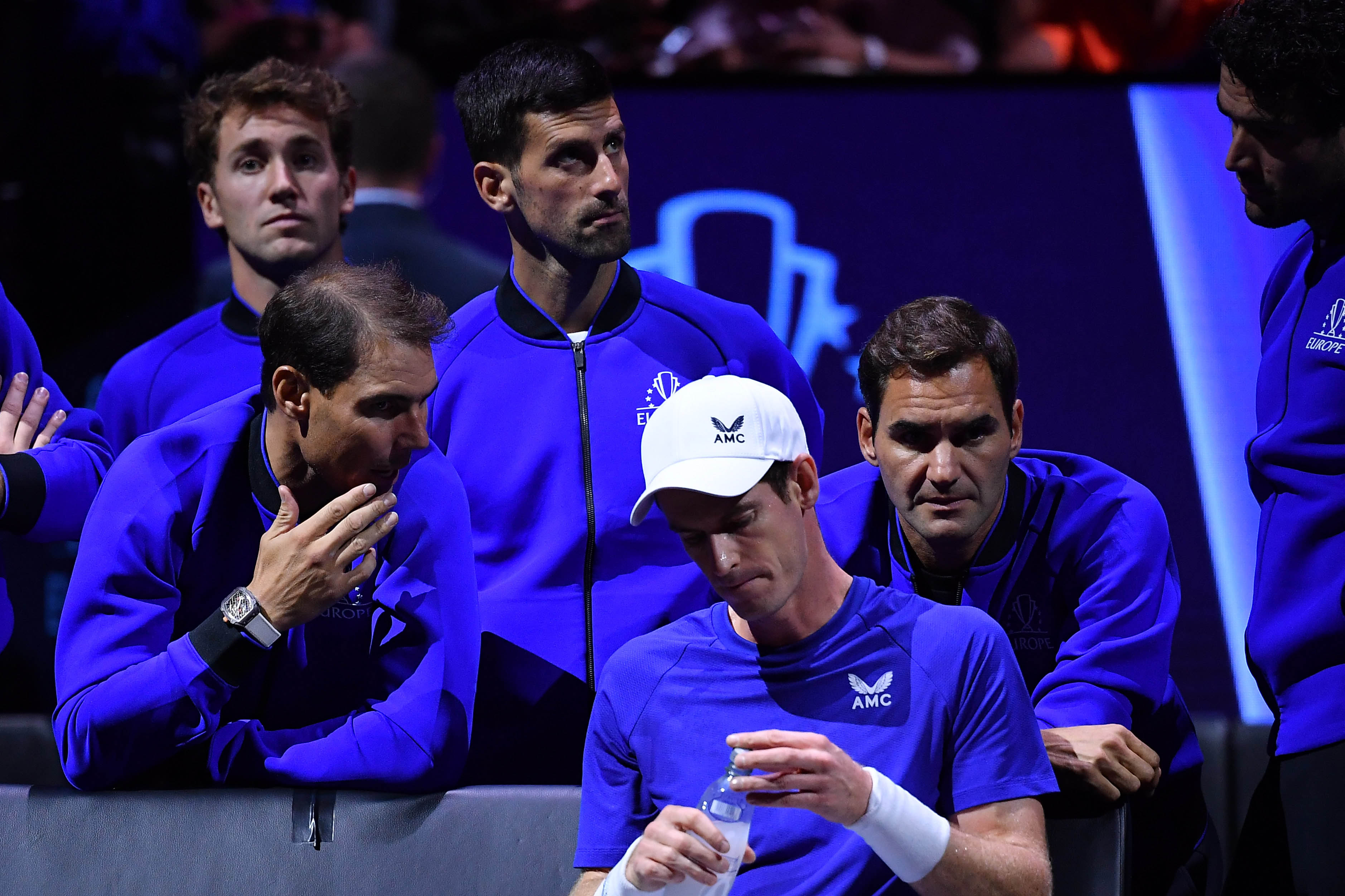 Rafael Nadal, Novak Djokovic, Andy Murray & Roger Federer / Laver Cup 2022