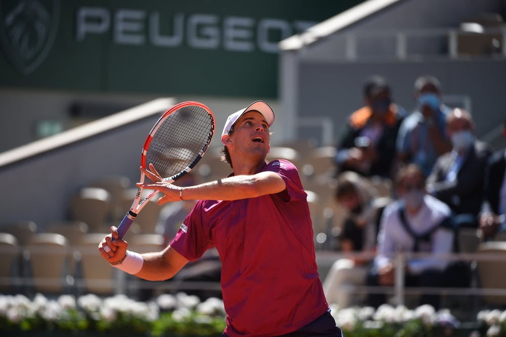 Dominic Thiem, Roland Garros 2021, first round