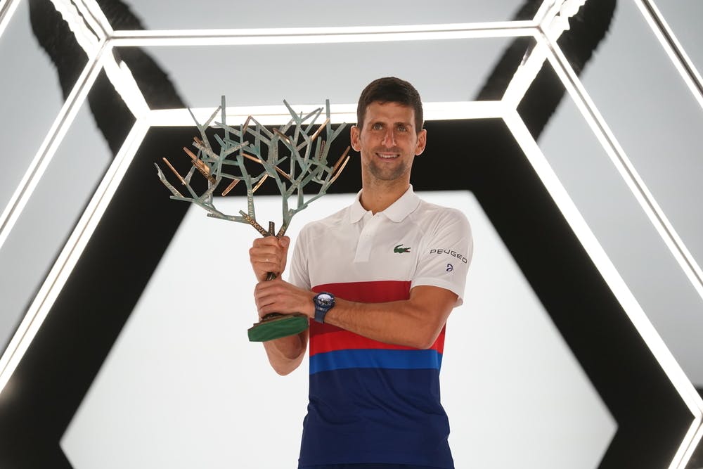 Novak Djokovic / Rolex Paris Masters 2021