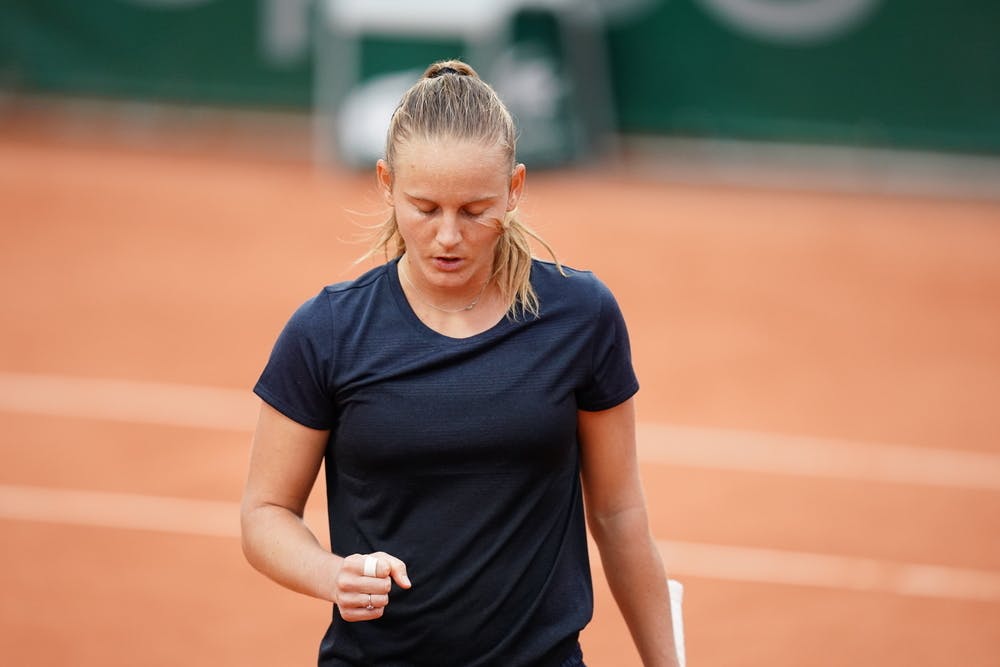 Fiona Ferro, Roland Garros 2020, first round